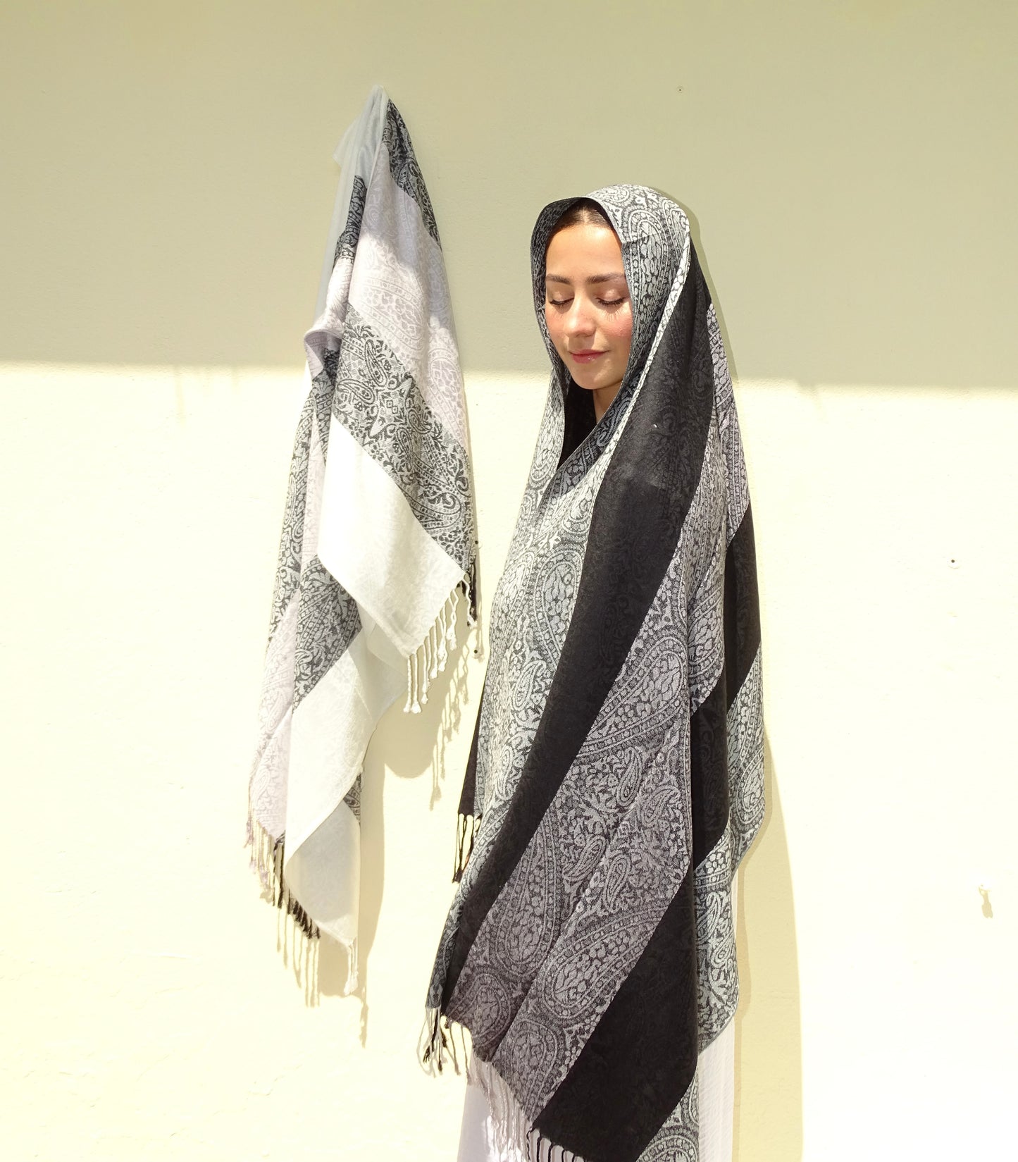 Pashmina noir